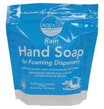 aqua chempacs rain foaming hand soap