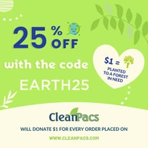 cleanpacs planting trees for earth day